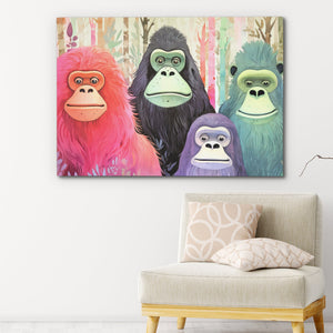 Bigfoot Family - Luxury Wall Art