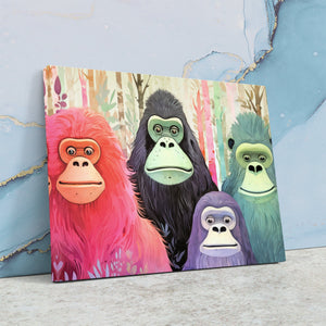 Bigfoot Family - Luxury Wall Art