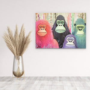 Bigfoot Family - Luxury Wall Art