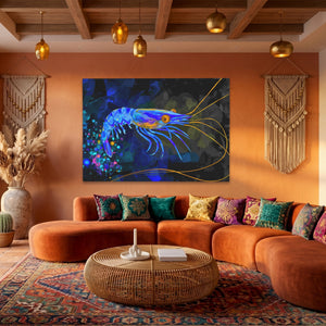 Bioluminescent Shrimp Rising — Bioluminescent Shrimp Rising Boho Living Land 71