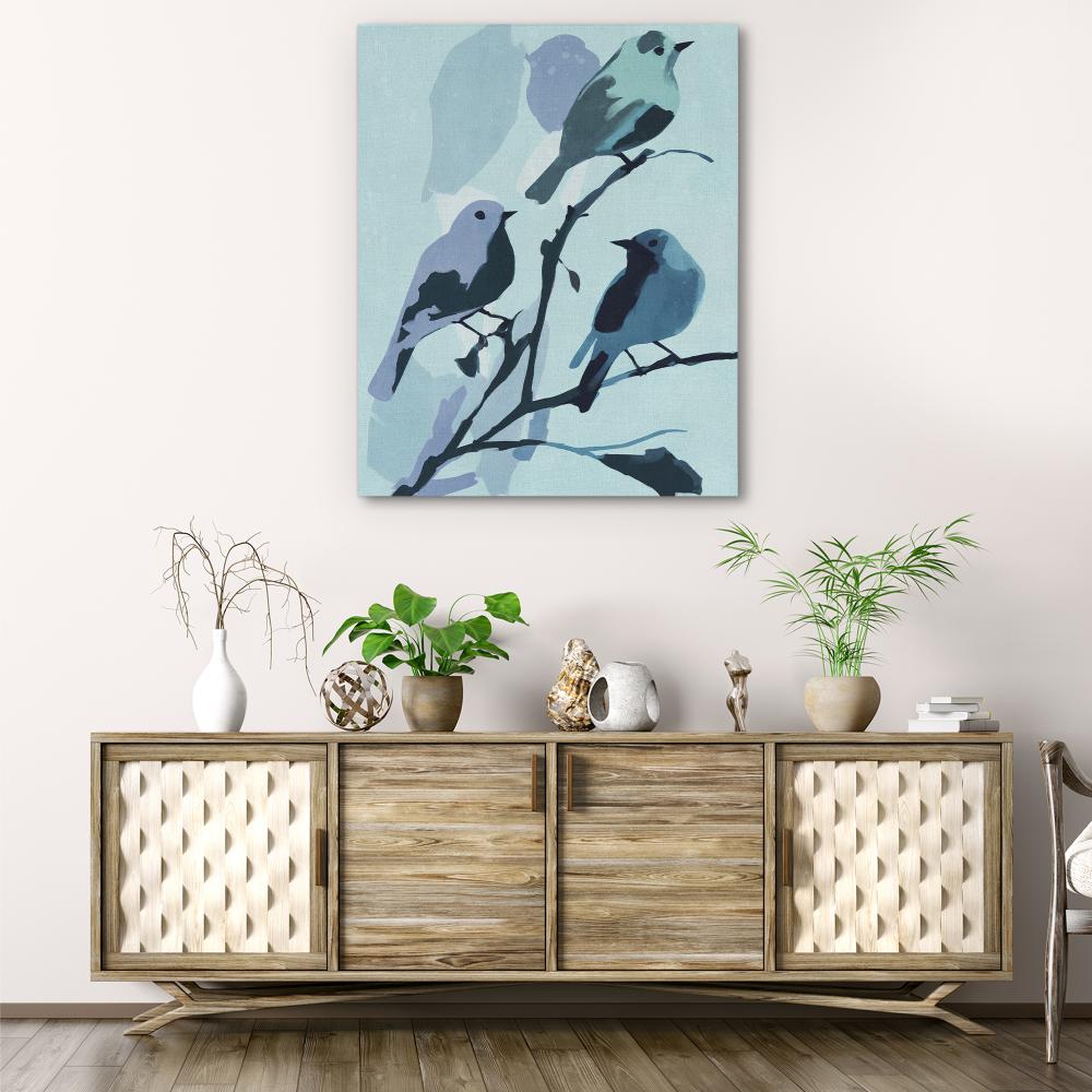 Birdie In Blue - Luxury Wall Art
