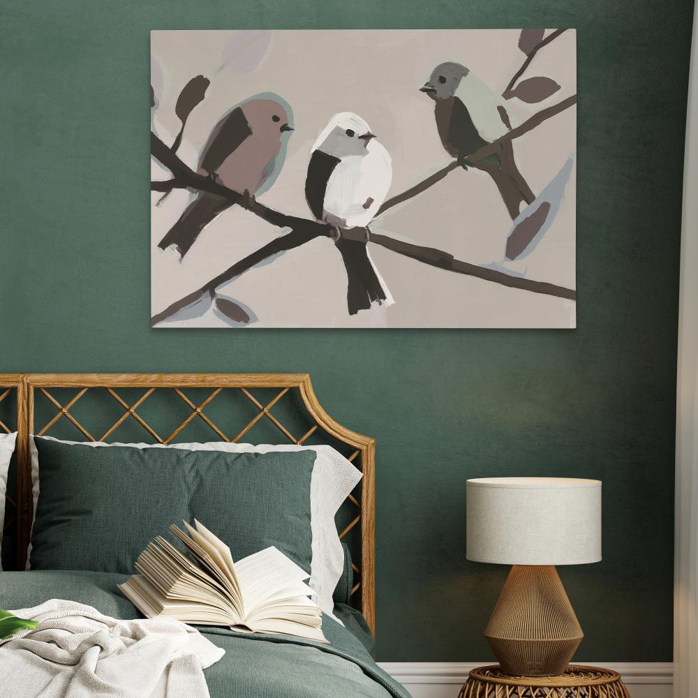 Birds on a Branch - Luxury Wall Art