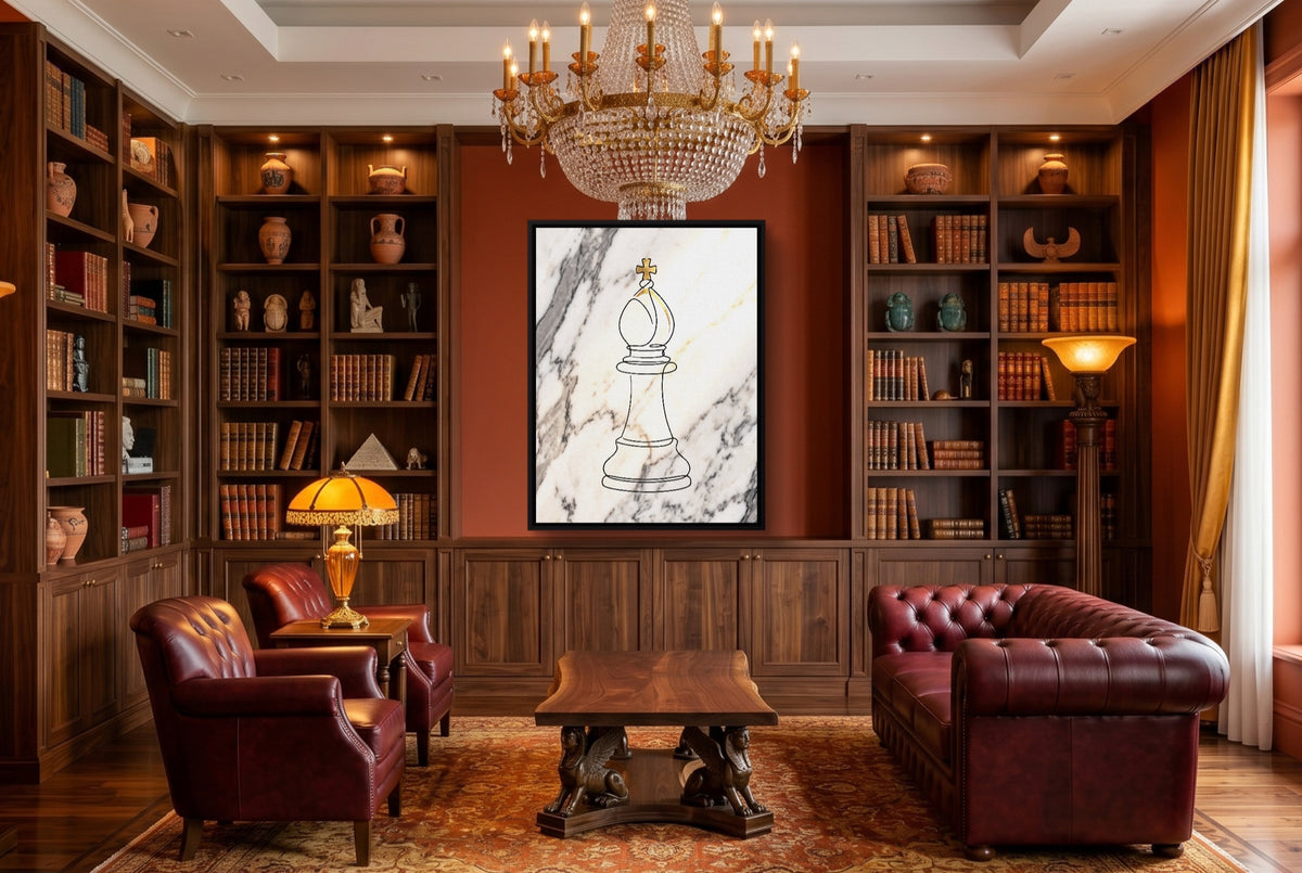 Bishop Golden Marble — bishop golden marble living room interior 2 1port framed black