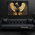 Black and Gold Crane - Luxury Wall Art