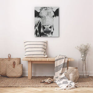 Black and White Bovine - Luxury Wall Art