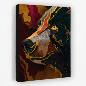 Black Bear Line — Black Bear Line Portrait   Side View   Black Wrap 249