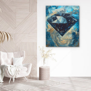 Black Diamond in the Sky - Luxury Wall Art