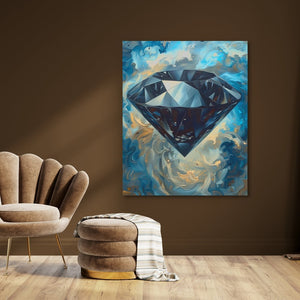 Black Diamond in the Sky - Luxury Wall Art