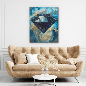 Black Diamond in the Sky - Luxury Wall Art