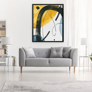 Black Ellipse - Luxury Wall Art