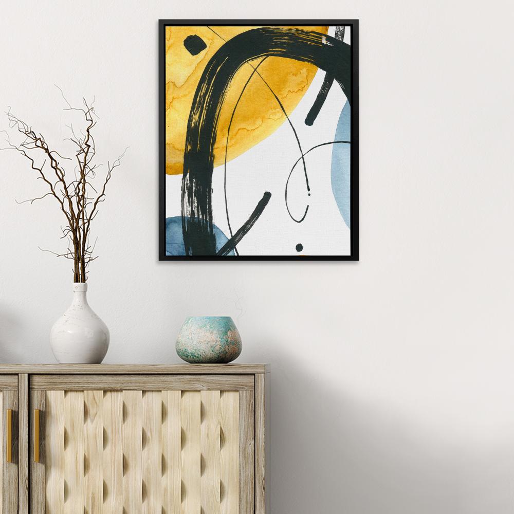 Black Ellipse - Luxury Wall Art