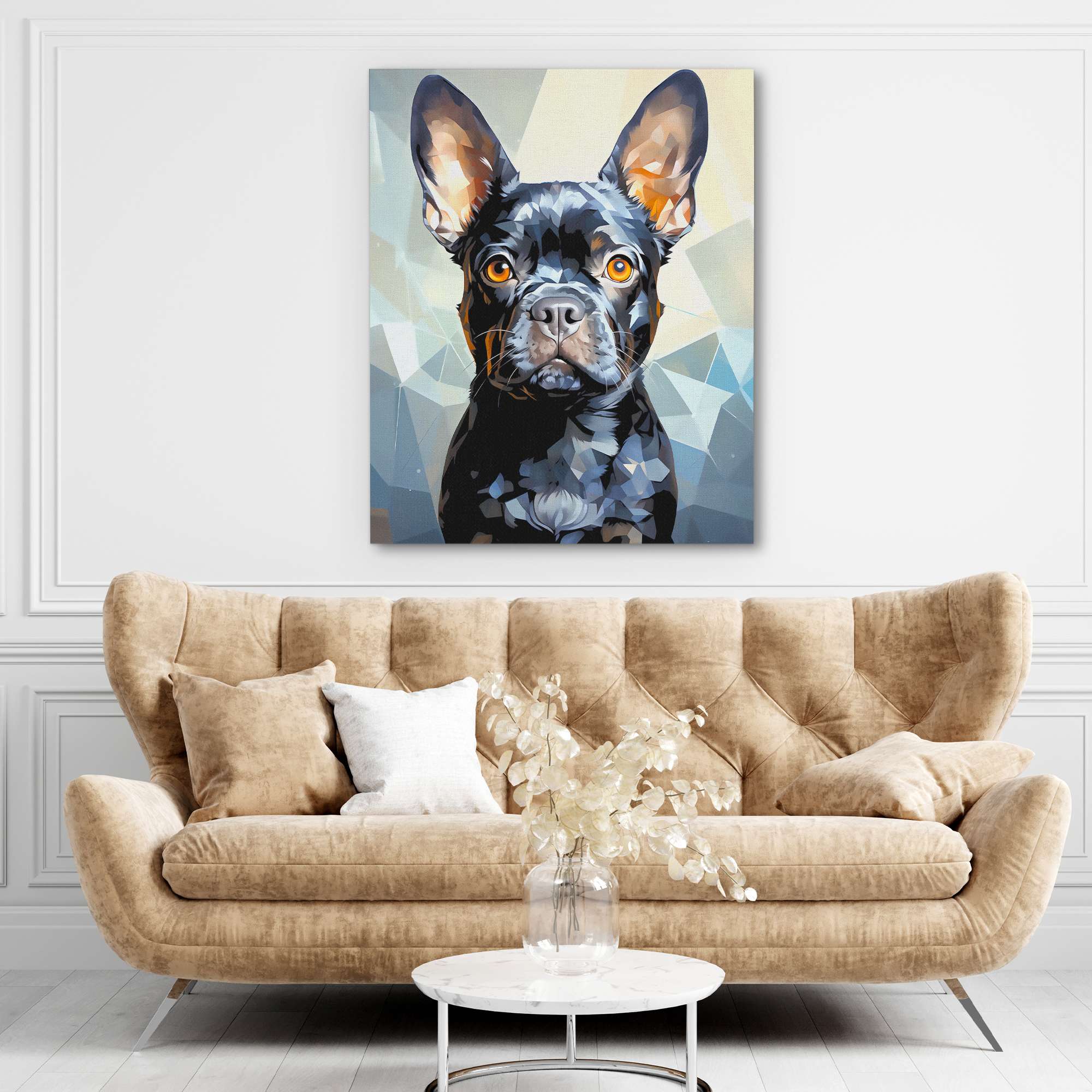 Black Frenchie - Luxury Wall Art