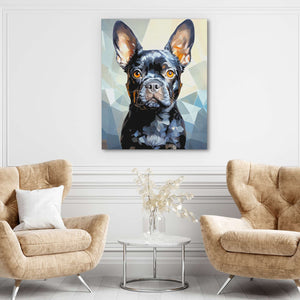 Black Frenchie - Luxury Wall Art