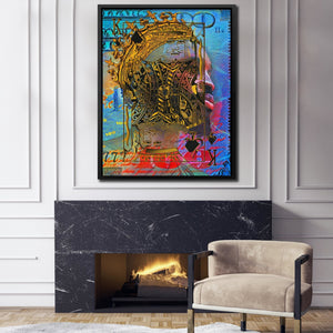 Black King of Spades - Luxury Wall Art