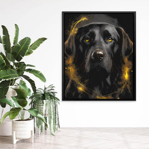 Black Lab - Luxury Wall Art