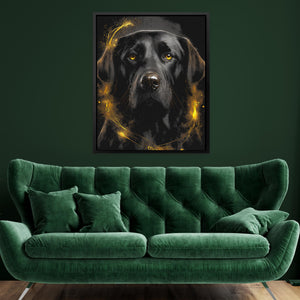 Black Lab - Luxury Wall Art