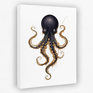 Black Octopus - Luxury Wall Art