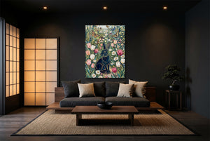 Black Rabbit Garden — black rabbit garden modern minimalist living room 2 1port flush print
