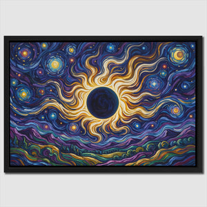 Black Sun Cosmos — Black Sun Cosmos Close Up Landscape 53
