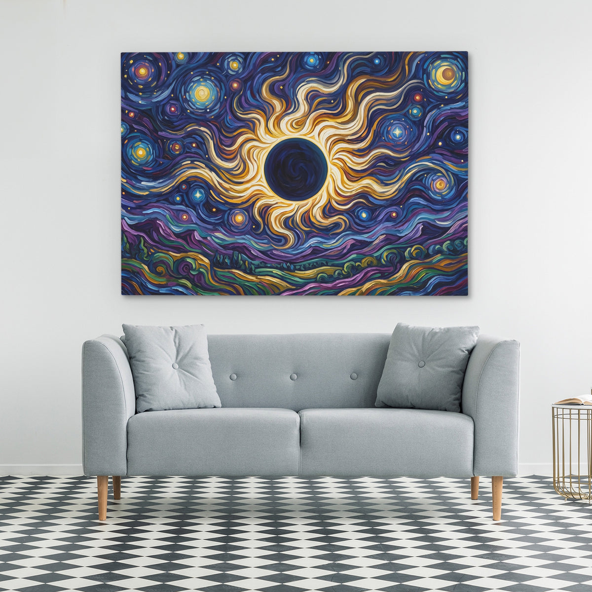 Black Sun Cosmos — Black Sun Cosmos Checkered Floor 37