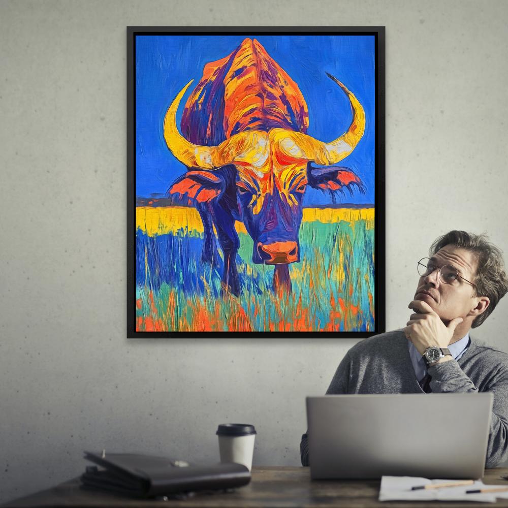 Blaze of the Prairie - Luxury Wall Art