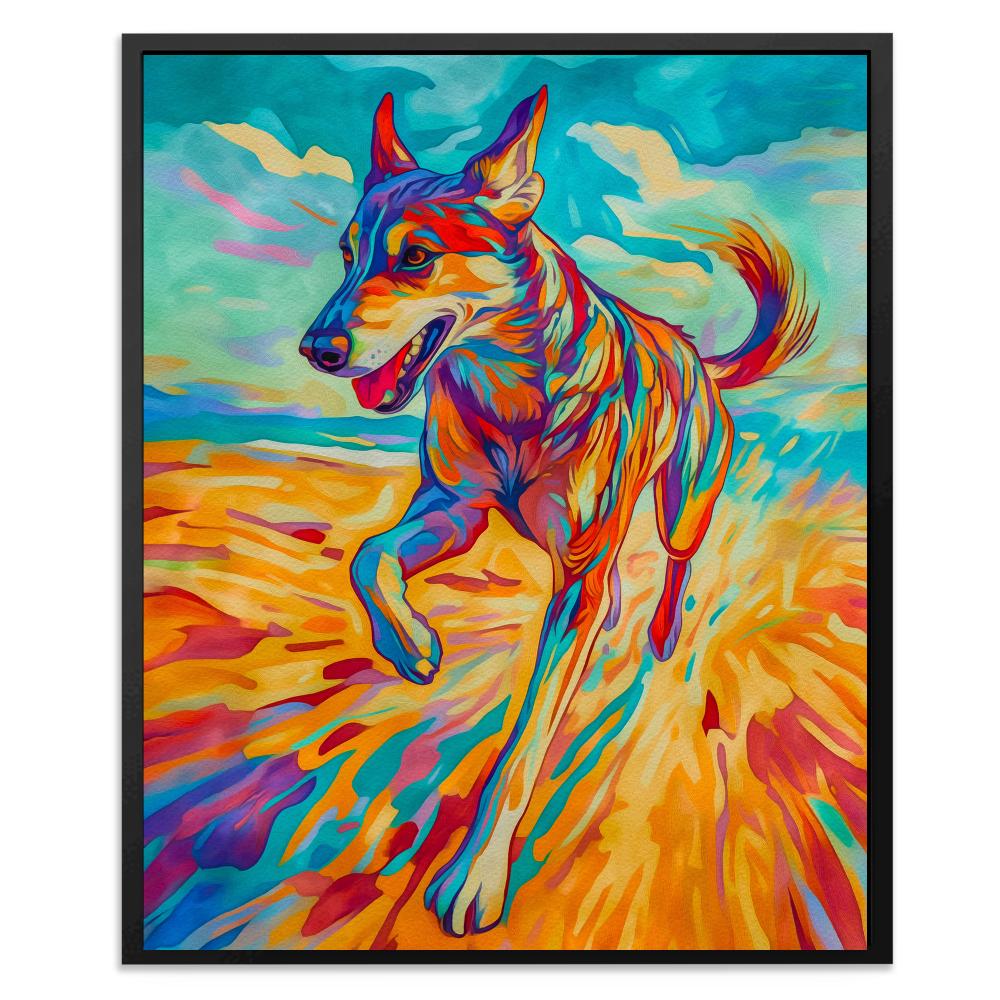 Blazing Canine - Luxury Wall Art