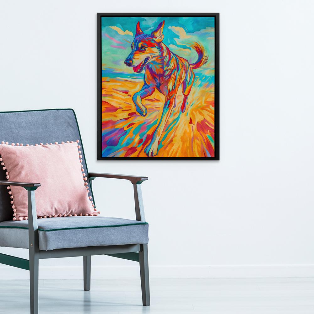 Blazing Canine - Luxury Wall Art
