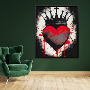 Bleeding Crown - Luxury Wall Art