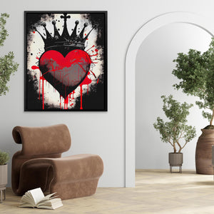 Bleeding Crown - Luxury Wall Art