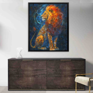 Blended Lion - Luxury Wall Art