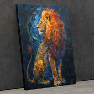 Blended Lion - Luxury Wall Art