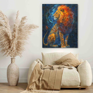 Blended Lion - Luxury Wall Art