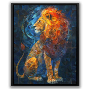 Blended Lion - Luxury Wall Art