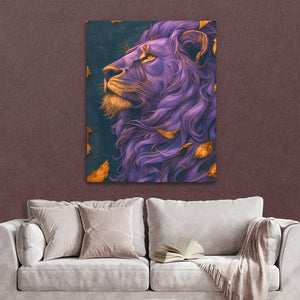 Blessed Bliss Lion - Luxury Wall Art