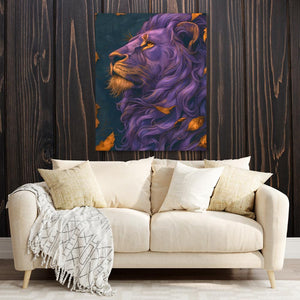 Blessed Bliss Lion - Luxury Wall Art