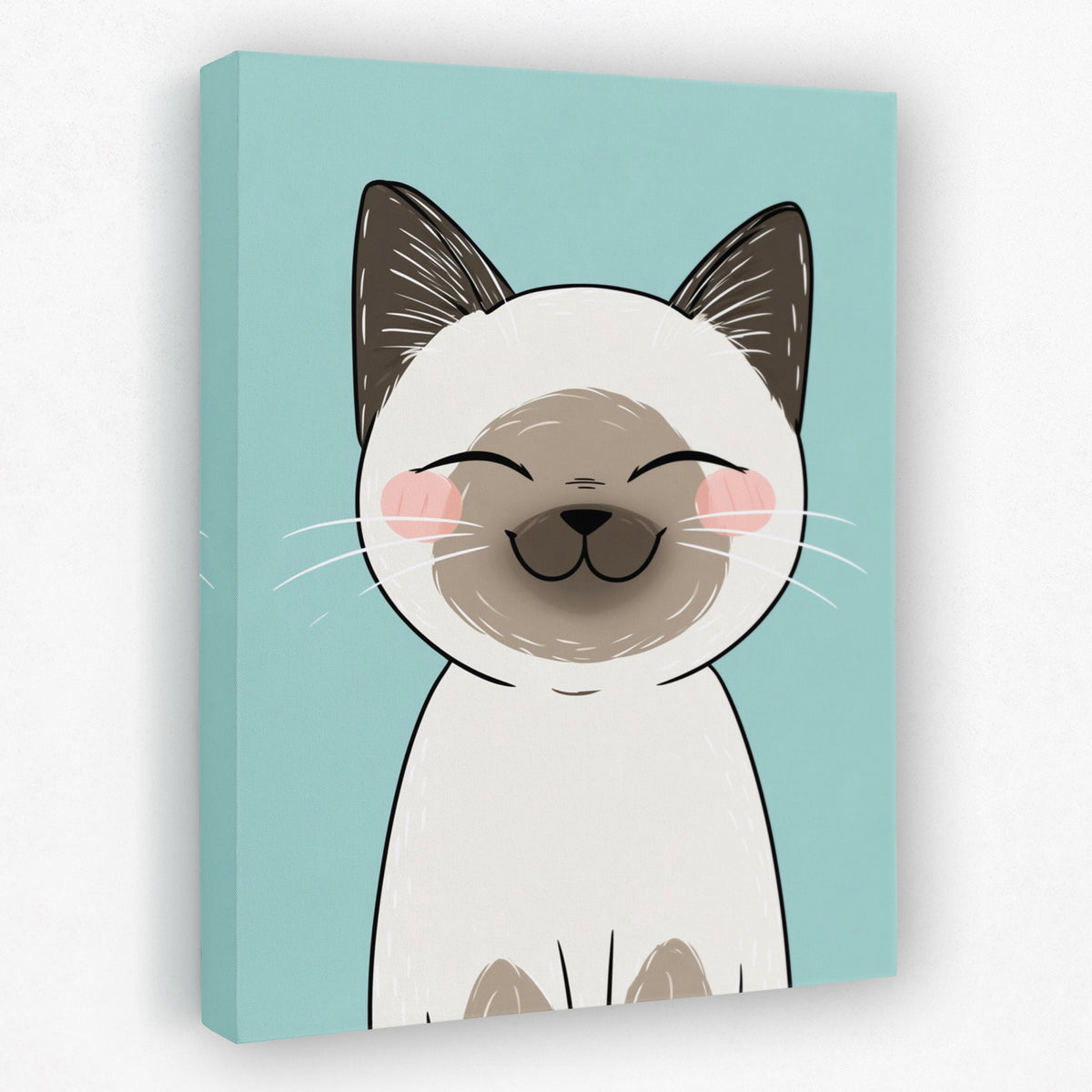 Blissful Whiskers - Luxury Wall Art