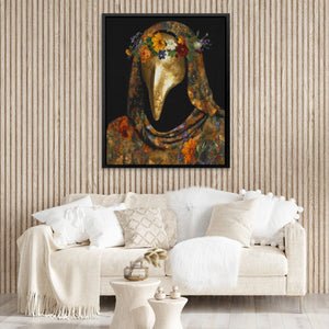 Bloom Crowned Healer - Luxury Wall Art