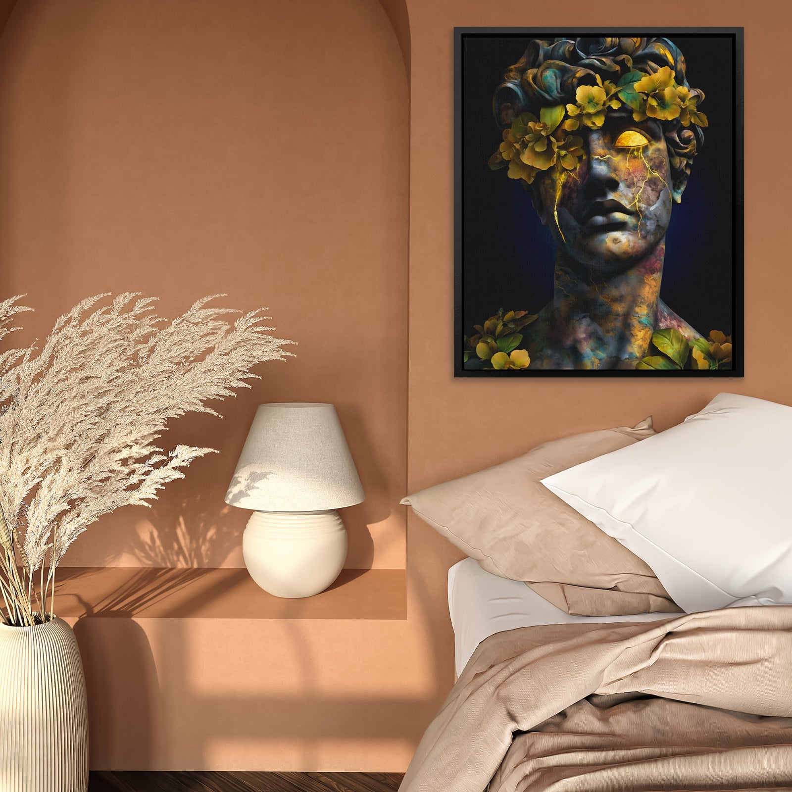 Blooming Ruin - Luxury Wall Art