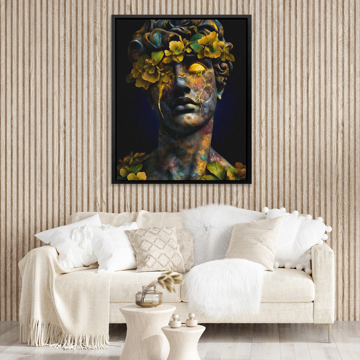 Blooming Ruin - Luxury Wall Art