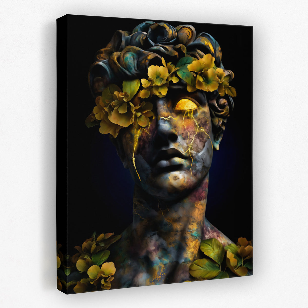 Blooming Ruin - Luxury Wall Art