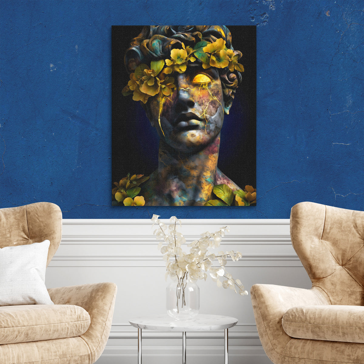 Blooming Ruin - Luxury Wall Art