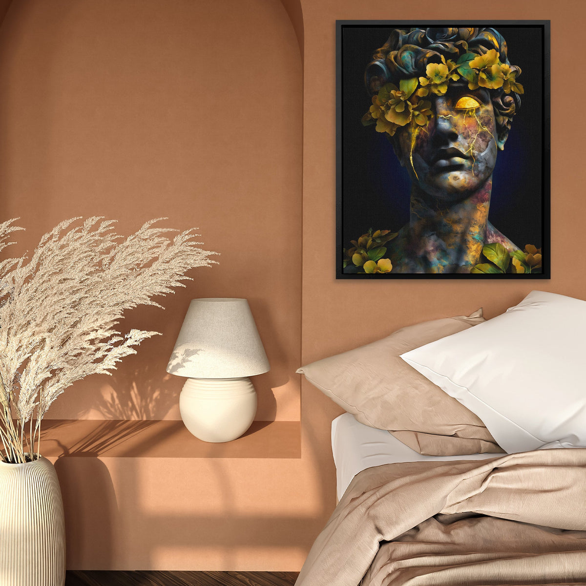 Blooming Ruin - Luxury Wall Art