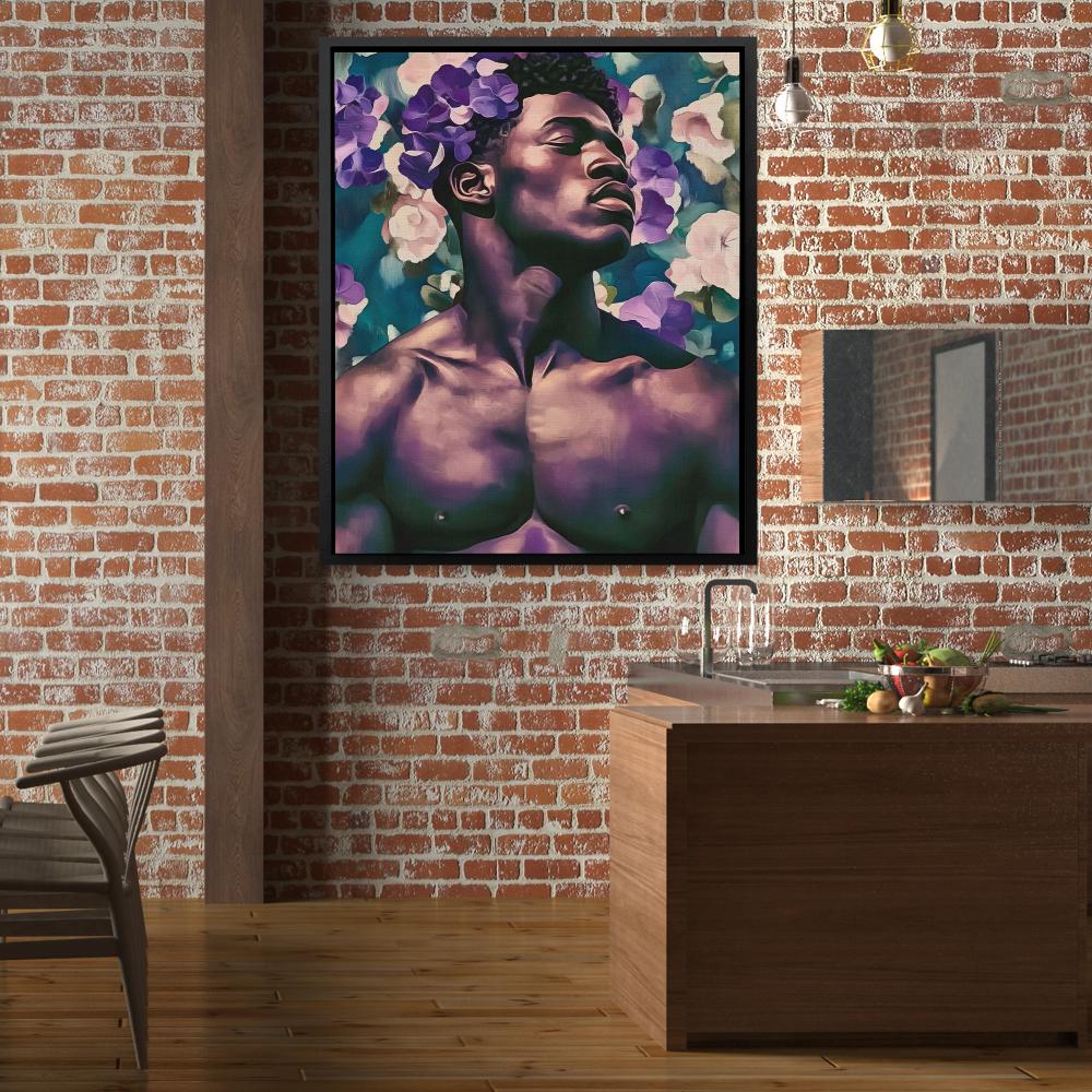 Blooming Strength - Luxury Wall Art