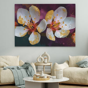 Blossom Golden Glow - Luxury Wall Art