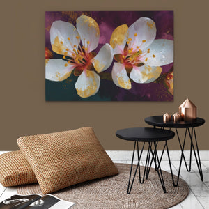 Blossom Golden Glow - Luxury Wall Art