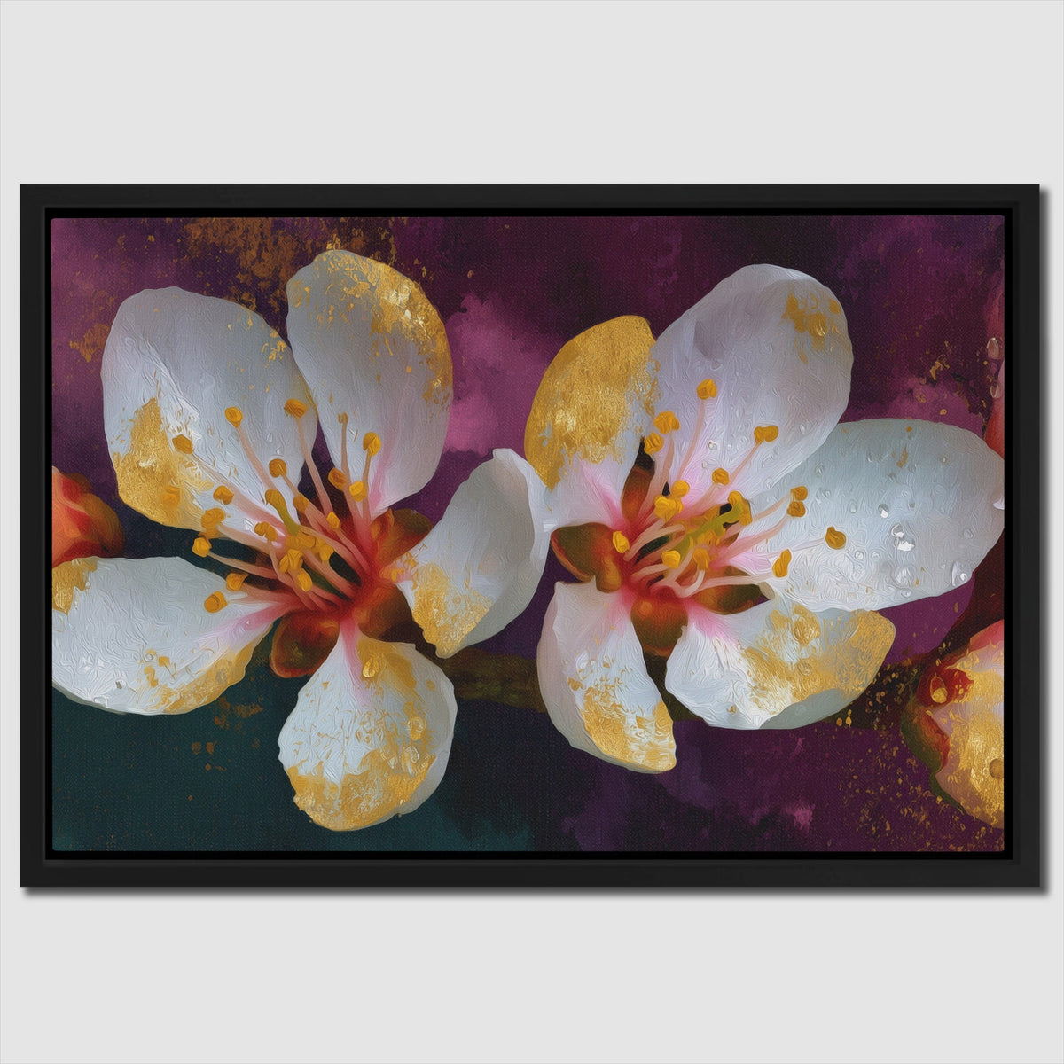 Blossom Golden Glow - Luxury Wall Art