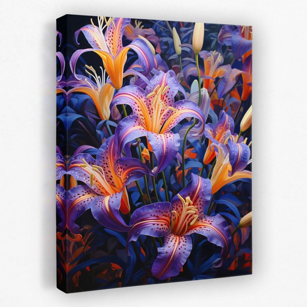 Blossoming Garden - Floral Canvas Wall Art