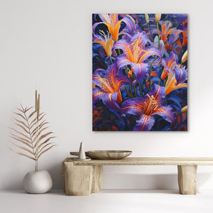 Blossoming Garden - Luxury Wall Art