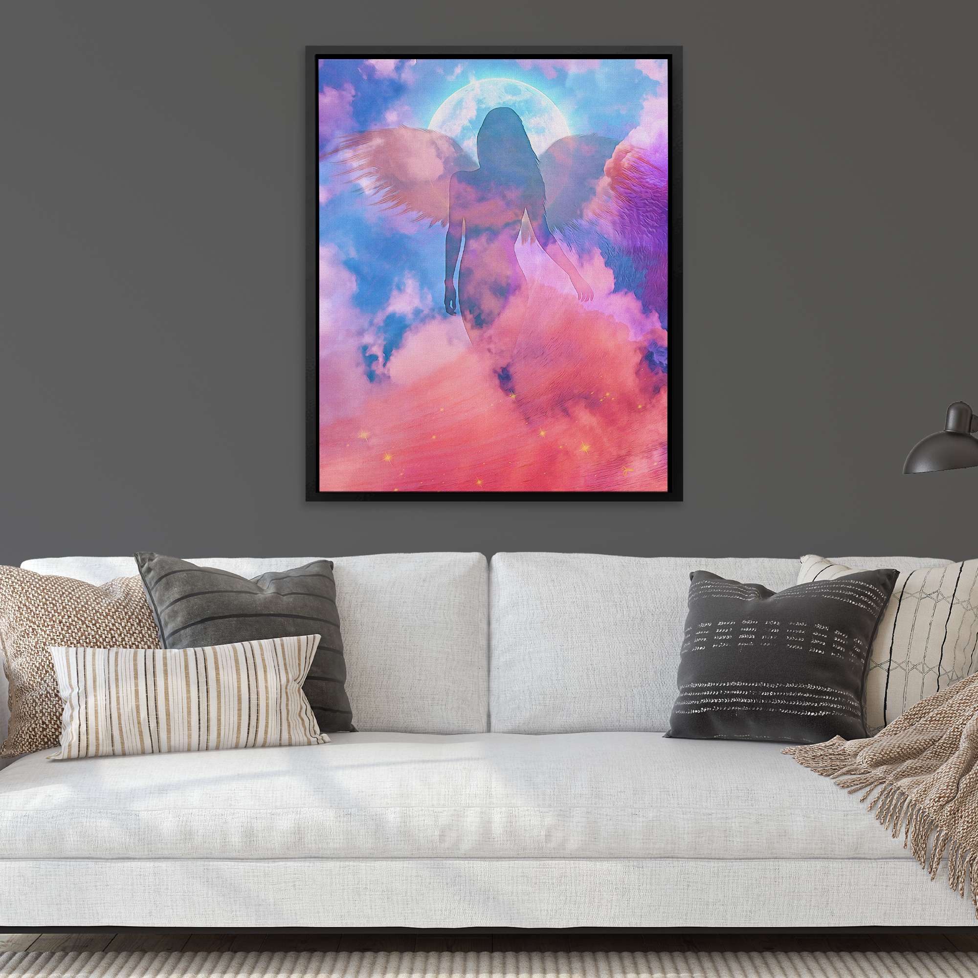 Blue Angel - Luxury Wall Art