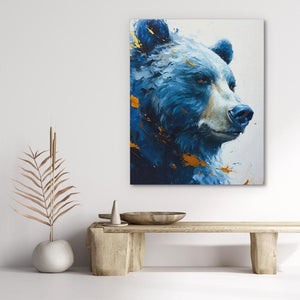 Blue Bear - Luxury Wall Art